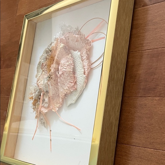 Mixed Media Shadow Box Abstract Art - Picture 3 of 6